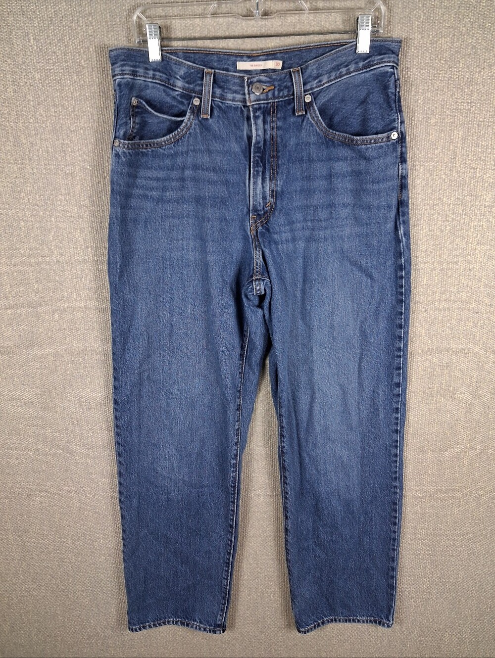Levi's 94 Baggy Jeans Size 30 Blue Denim Classic 5 Pocket High Rise Medium Wash